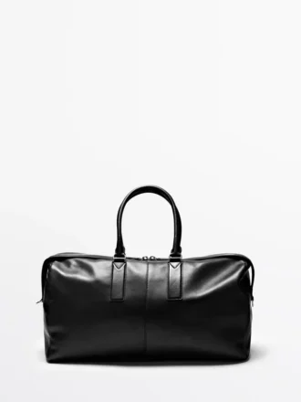 Sac de voyage en cuir nappa