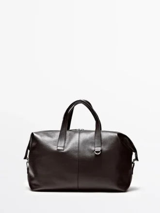 Sac de voyage en cuir nappa
