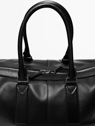 Sac de voyage en cuir nappa