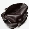 Sac de voyage en cuir nappa Sac de voyage en cuir nappa