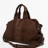 Sac de voyage en cuir suédé Sac de voyage en cuir suédé