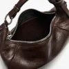 Sac en cuir nappa avec boucle métallique