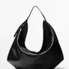 Sac en cuir nappa de taille moyenne