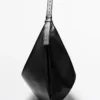Sac en cuir nappa de taille moyenne