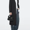 Sac en cuir nappa tissé de taille moyenne Sac en cuir nappa tissé de taille moyenne