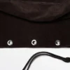 Sac en cuir suédé refendu avec œillets Sac en cuir suédé refendu avec œillets