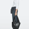 Sac fourre-tout en cuir nappa Sac fourre-tout en cuir nappa