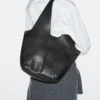 Sac fourre-tout en cuir nappa Sac fourre-tout en cuir nappa