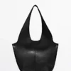 Sac fourre-tout en cuir nappa Sac fourre-tout en cuir nappa