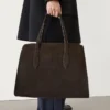 Sac fourre-tout Maxi Md Icon en cuir refendu