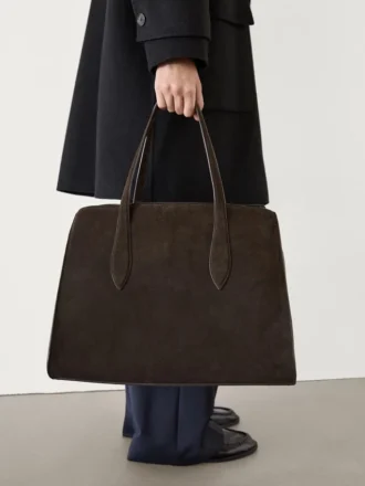 Sac fourre-tout Maxi Md Icon en cuir refendu
