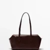 Sacoche en cuir nappa
