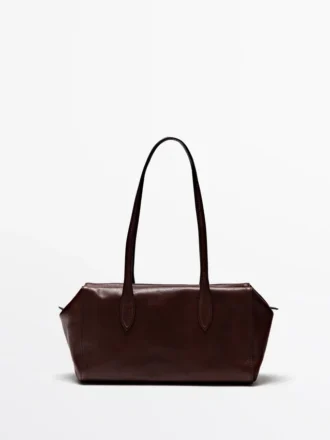 Sacoche en cuir nappa
