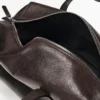 Sacoche en cuir nappa