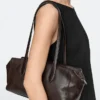 Sacoche en cuir nappa