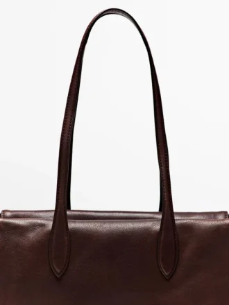 Sacoche en cuir nappa