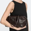 Sacoche en cuir nappa