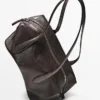 Sacoche en cuir nappa