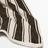 Serviette en coton rayée Serviette en coton rayée