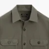 Surchemise en coton avec poches Surchemise en coton avec poches