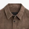 Surchemise en cuir suédé Surchemise en cuir suédé