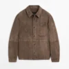 Surchemise en cuir suédé Surchemise en cuir suédé
