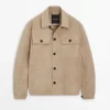 Surchemise en cuir suédé Surchemise en cuir suédé