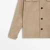 Surchemise en cuir suédé Surchemise en cuir suédé