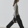 T-shirt avec détail de nœud T-shirt avec détail de nœud