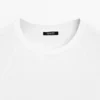 T-shirt en coton à manches courtes raglan T-shirt en coton à manches courtes raglan
