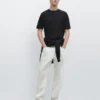 T-shirt en coton tricoté