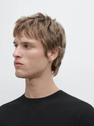T-shirt en coton tricoté