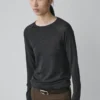 T-shirt en laine à manches raglan