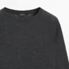 T-shirt en laine à manches raglan