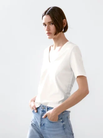 T-shirt à manches courtes 100 % coton