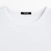 T-shirt à manches courtes 100 % coton mercerisé