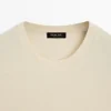 T-shirt à manches courtes en mélange de coton T-shirt à manches courtes en mélange de coton