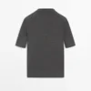 T-shirt à manches courtes en mélange de coton