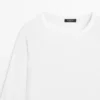 T-shirt à manches longues 100 % coton T-shirt à manches longues 100 % coton