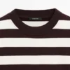 T-shirt à manches longues en coton rayé T-shirt à manches longues en coton rayé