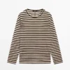 T-shirt oversize à manches longues rayé T-shirt oversize à manches longues rayé