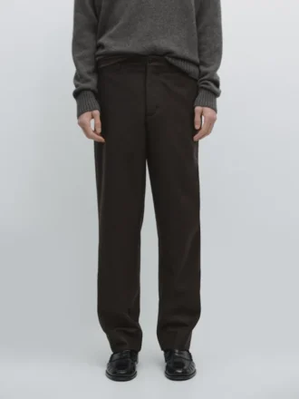 Total Look Pantalon en mélange de laine