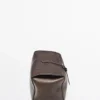 Trousse de toilette de voyage en cuir nappa