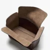 Trousse de toilette de voyage en cuir nappa