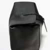 Trousse de toilette en cuir nappa Trousse de toilette en cuir nappa
