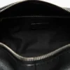 Trousse de toilette en cuir nappa avec fermeture à glissière Trousse de toilette en cuir nappa avec fermeture à glissière