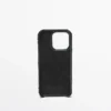 Étui en cuir nappa pour iPhone 16 Pro Étui en cuir nappa pour iPhone 16 Pro