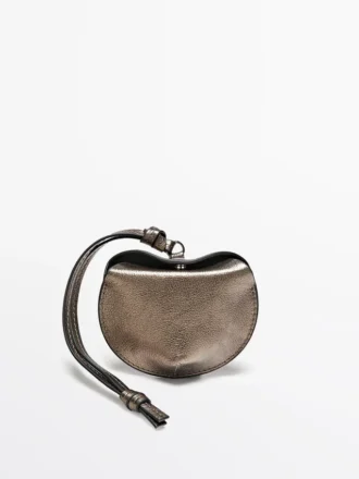Étui pliable pour AirPods en cuir nappa