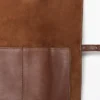 Étui pour accessoires technologiques en cuir nappa Étui pour accessoires technologiques en cuir nappa