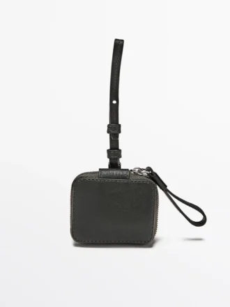 Étui pour AirPods en cuir nappa